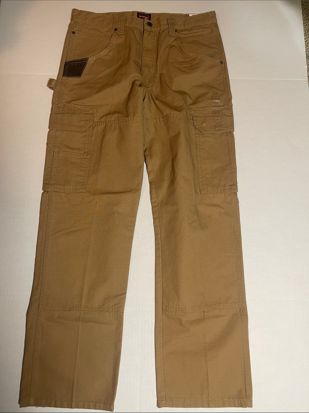 Wrangler Men's Cargo Pants - Brown/Tan